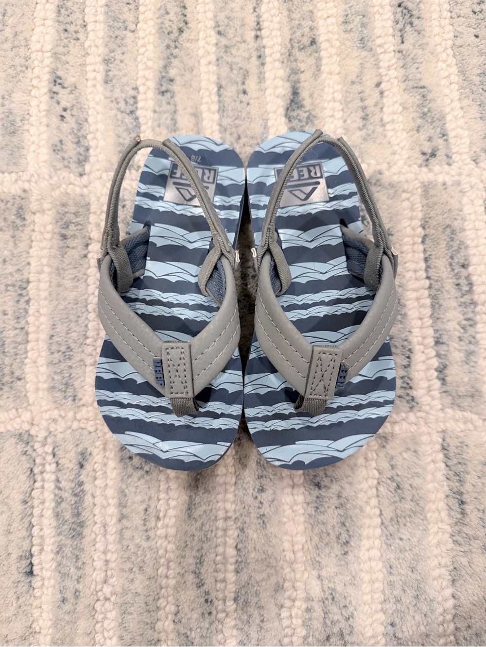 Kids Blue REEF Flip-Flop Sandals
